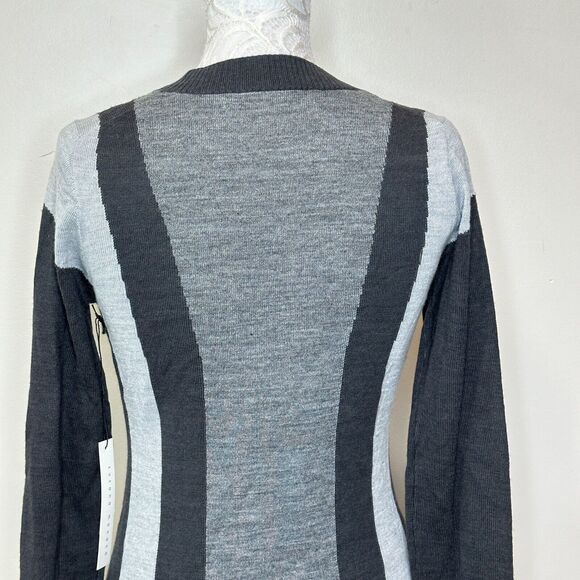 Susana Monaco Color Block Wool Blend Sweater Sheath Dress Women Small NWT - Picture 8 of 11